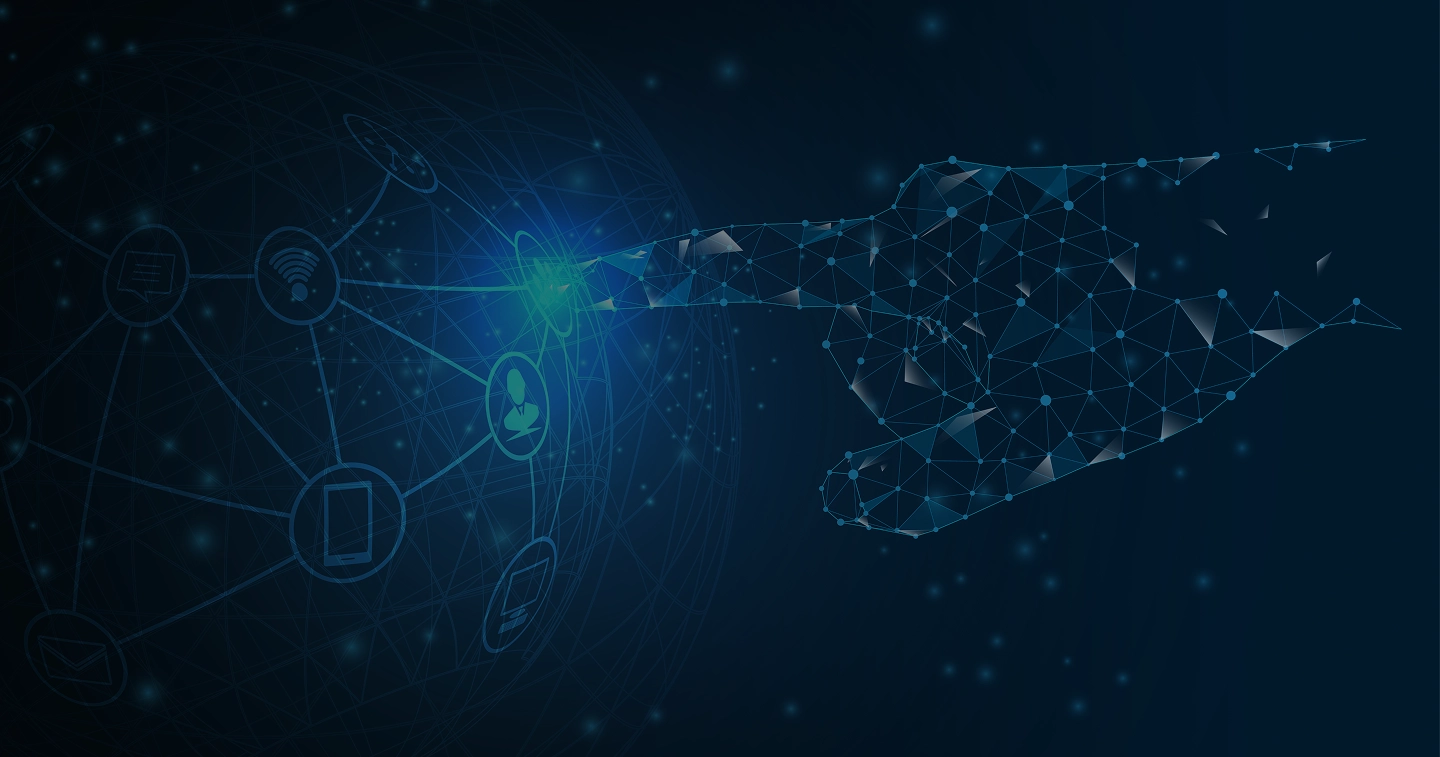 Grafica di sfondo della pagina contatti di Prime Capital